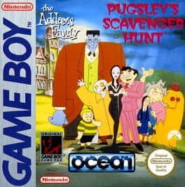 Addams Family Pugsley's Scavenger Hunt