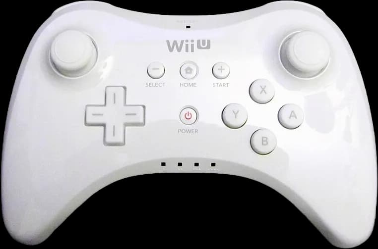 Weißer Wii U Pro Controller