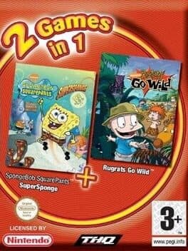 2 Games In 1: SpongeBob SquarePants: SuperSponge & Rugrats Go Wild